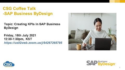 Creating KPIs in SAP Business ByDesign