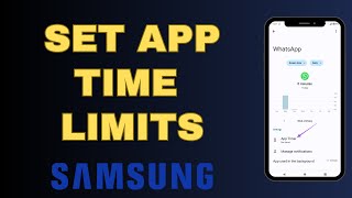 How to Set Time limit for Apps on Samsung for your Kids | No Need of Family link setup | Lock Apps screenshot 4