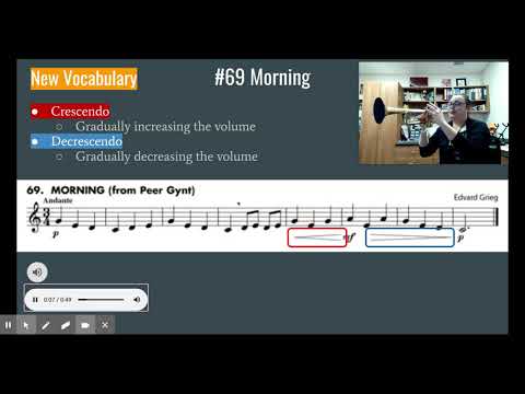 Orange Belt - #69 Morning (Crescendo/Decrescendo)