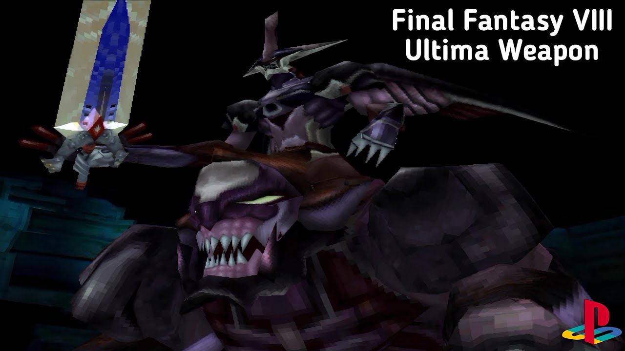 Final Fantasy VIII PS1 - Ultima Weapon ePSXe