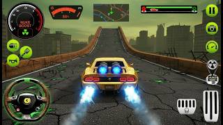 Impossible Sport Car Driving Simulator - Mega Ramp GT Car Stunt Racing 3D - Android Gameplay 4 screenshot 4