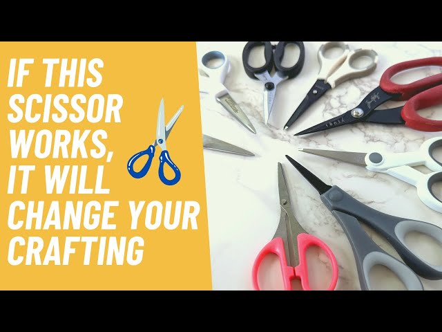 Best Craft Scissors - A Comprehensive Guide! - The Graphics Fairy