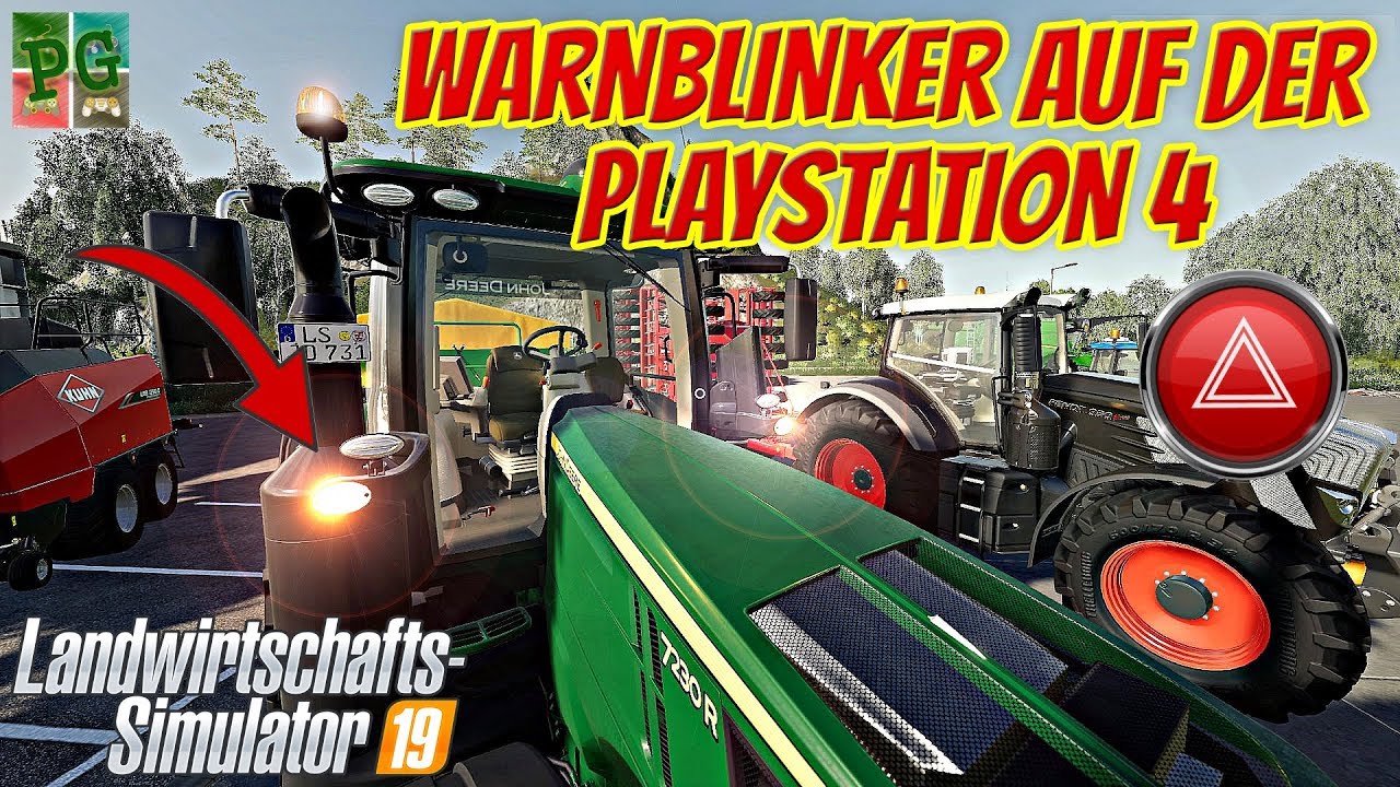 WARNBLINKER & MEHR auf der PS4🔥😱 - SEITENKONSOLE│LS19 - FS19 🚜[GER]-Landwirtschafts Simulator 19