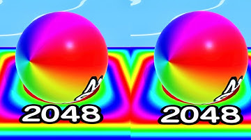 Max Levels Ball Run 2048 🌈❤️‍🔥🌈❤️‍🔥Walkthrough Android, iOS Gameplay  PART-21