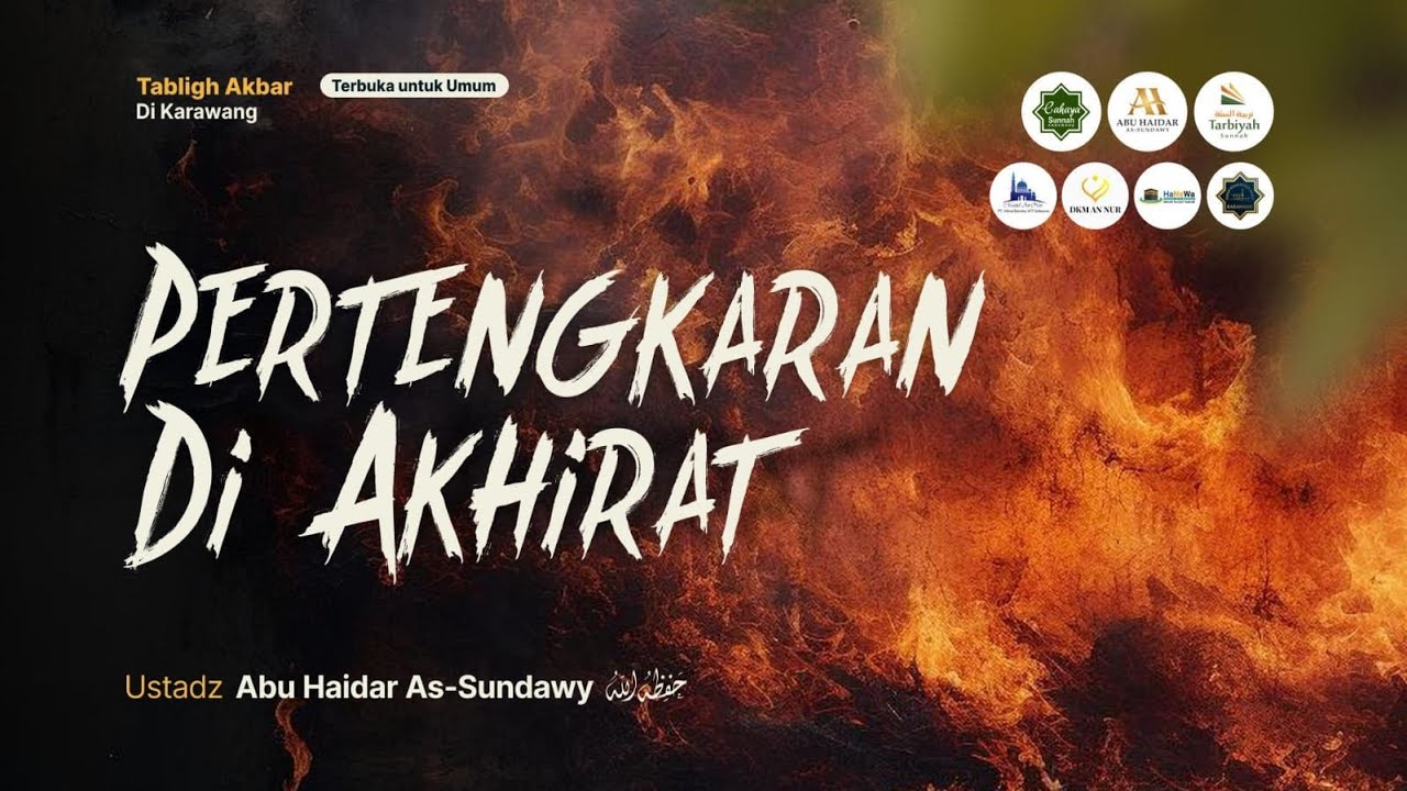 [LIVE] Pertengkaran Di Akhirat - Ustadz Abu Haidar As-Sundawy حفظه الله