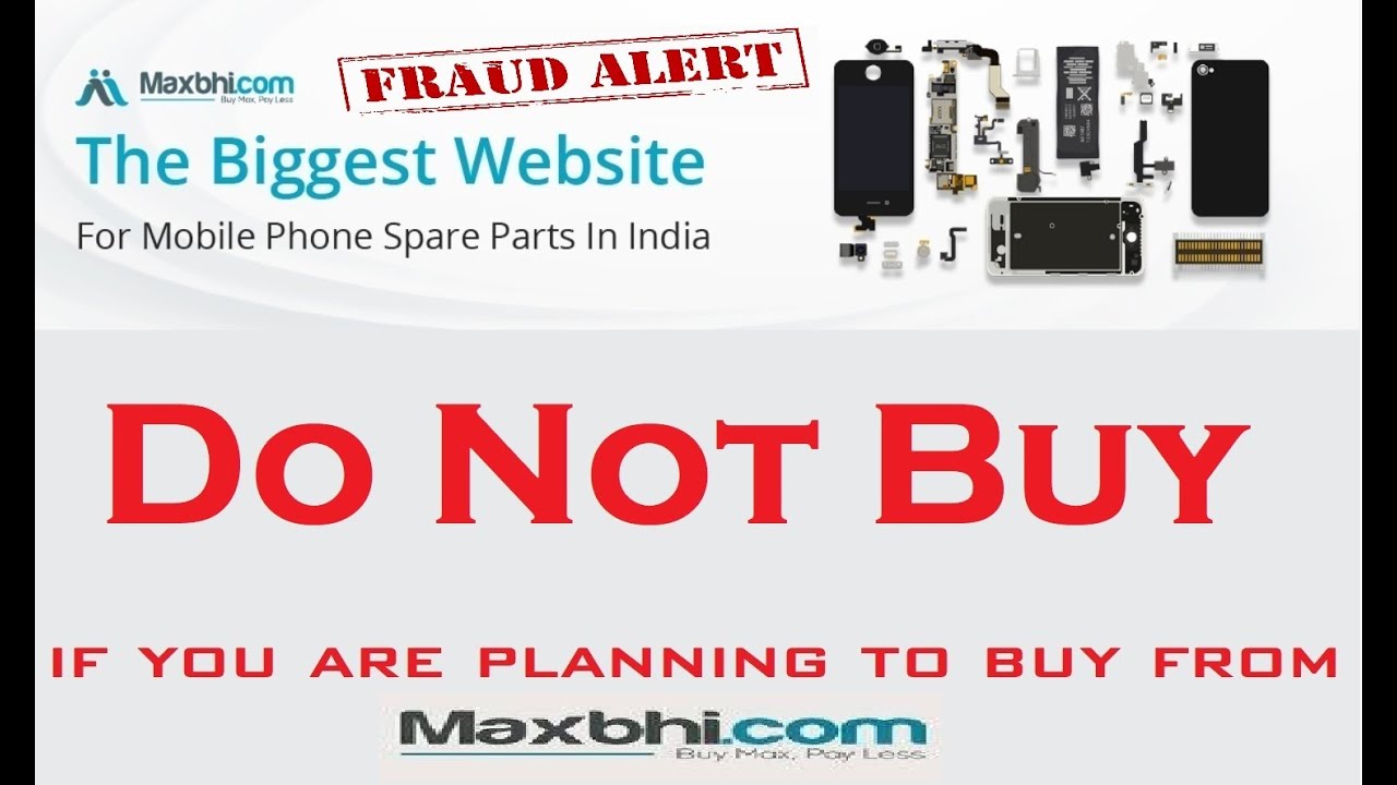 Maxbhi Do Not Buy LCD Display From Maxbhi.com | My Experience With Maxbhi.com ...