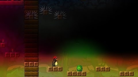 Supertux 0.5.1 Burning of the Midnight Lamp   **W2 Level (14)