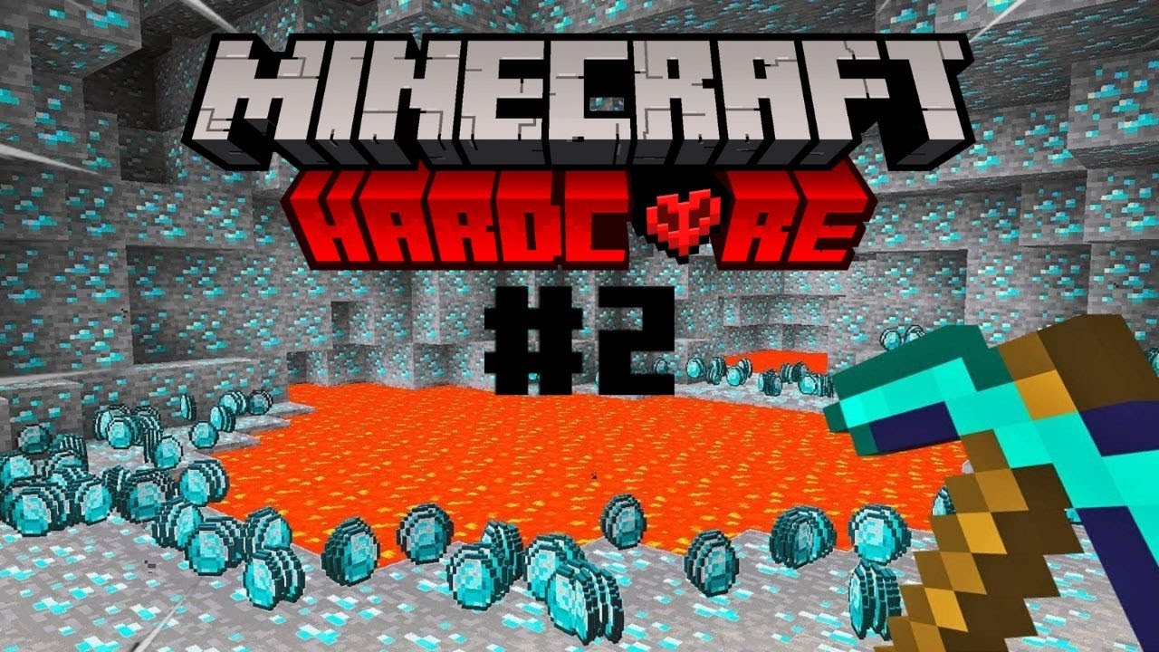 I Found So Many Diamonds┃Minecraft Hardcore Ep 2 - YouTube