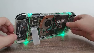 Nintendo SWITCH Android 10 + Led mod (flasher, sound reactive and charge)