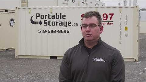 Learn the many benefits to moving and storing your belongings with a portable storage container.