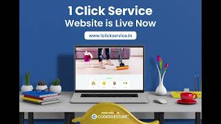 1 Click Service | Home Service Website Designed and Developed by CodesGesture screenshot 3