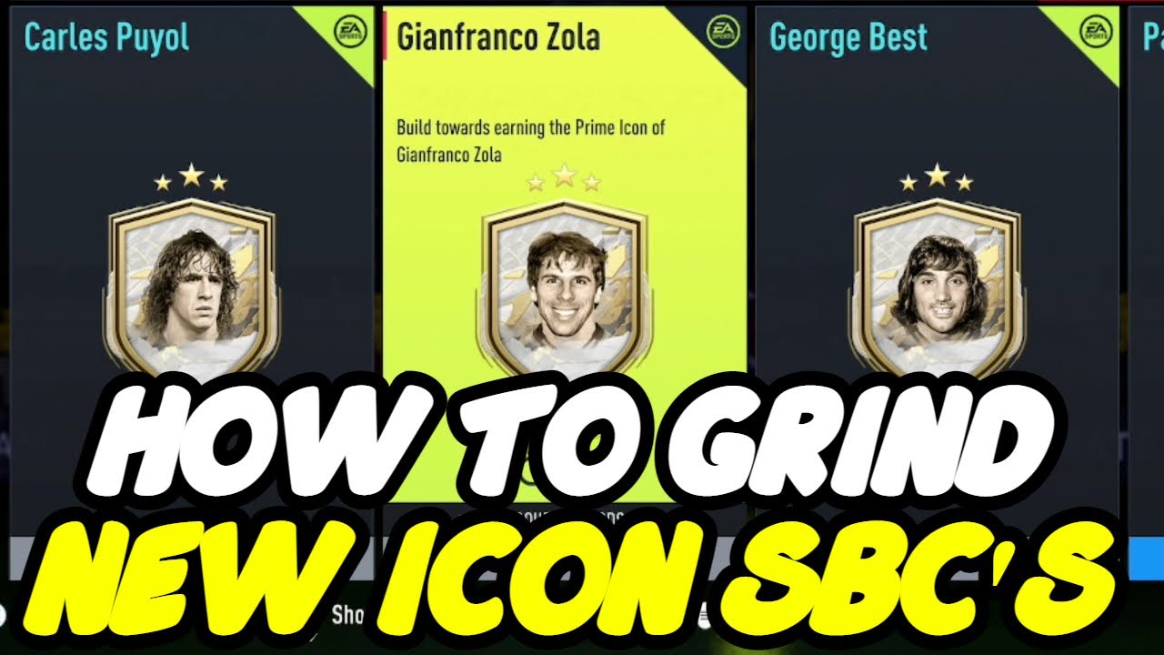 The Best Way To Grind Icon SBC'S In FIFA 22 Ultimate Team