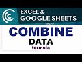 Combine Data/Sheets in Excel &amp; Google Sheets