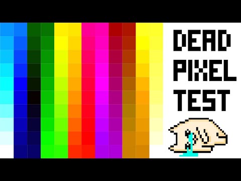4K Monitor Color Test | 4K Dead Pixel Test (RGB/CMYK)