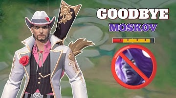GOODBYE MOSKOV ! THIS IS CLINT ONE SHOT ONE KILL - Mobile Legends