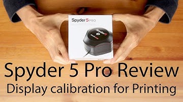 Spyder 5 PRO Review - Display calibration for Printing