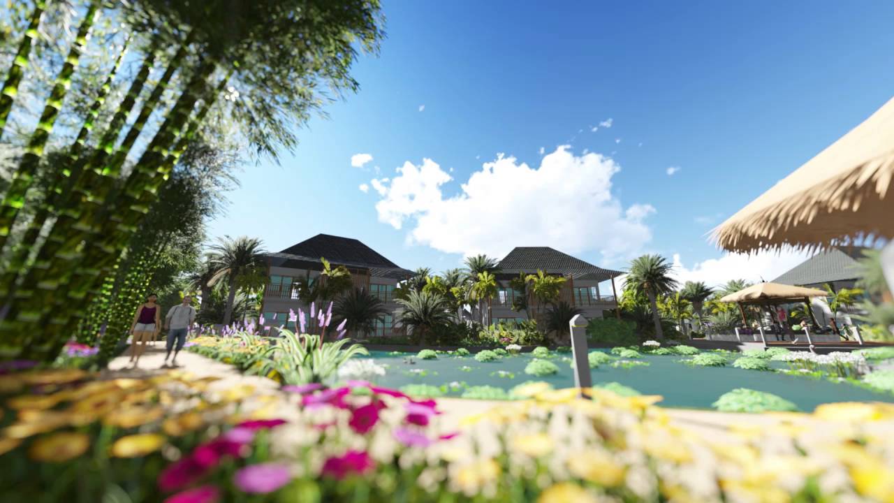 Ubud, Bali Resort Master Plan - YouTube