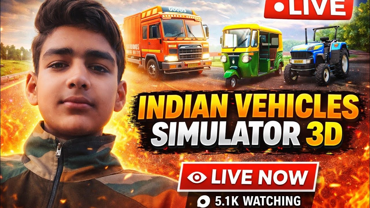 Indian vehicle simulator 3D game live