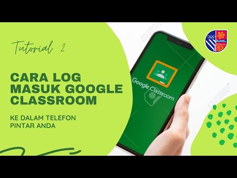 Tutorial Murid  LOG MASUK e MEL ID DELIMA di Google Classroom Versi Telefon Pintar