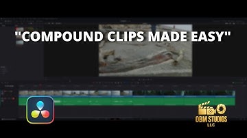 “How to Use Compound Clips in DaVinci Resolve | Beginner Tutorial”