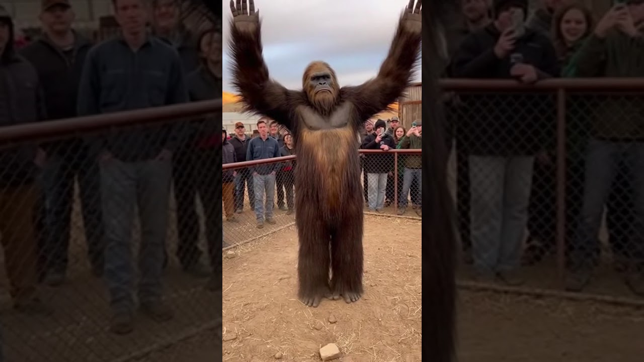 Crowd Debate 👣📱 | Bigfoot in Village Ring
