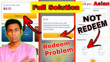 Master Stock Redeem Problem 2025 | Redeem Problem Solution | Paise Not Transfer | Redeem Issue 