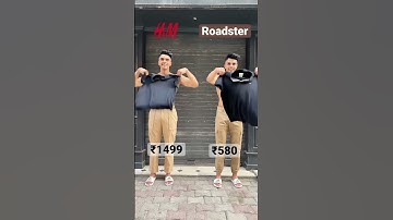 Thumbnail of H&m vs Roadster #roadster #hnmhaul #dailyshorts #outfitideas #comparison #styling #brand #styles