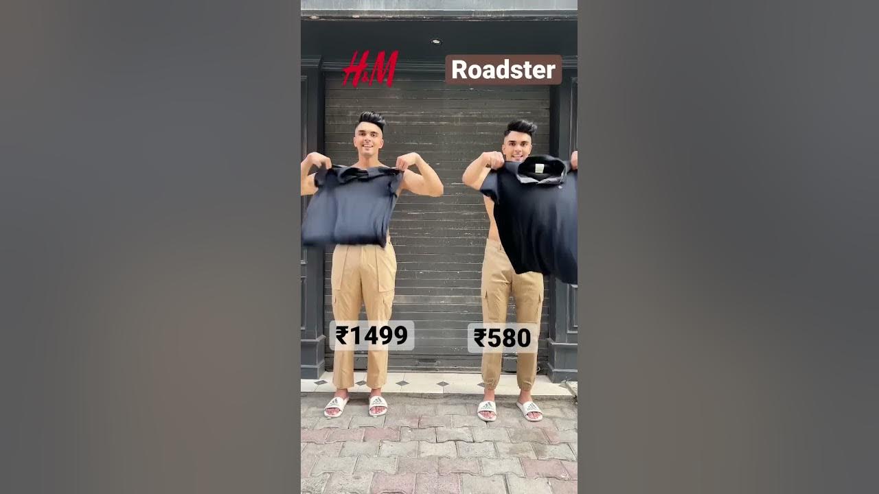 H&m vs Roadster #roadster #hnmhaul #dailyshorts #outfitideas #comparison #styling #brand #styles