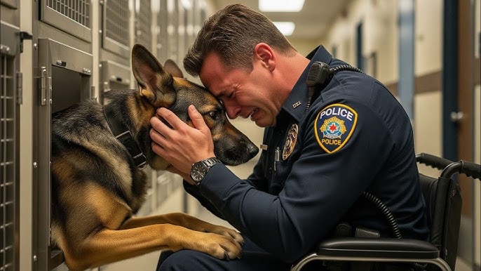 Officer in Wheelchair Stunned to Find His Missing K9 at Shelter Their  Reunion Will Break Your Heart - YouTube