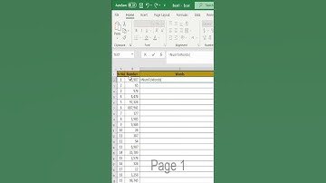 Automatically convert number into words #excel #tricks #trending