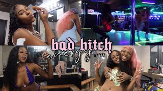 bad b¡tch vibes on a monday [stage set + customer interactions]