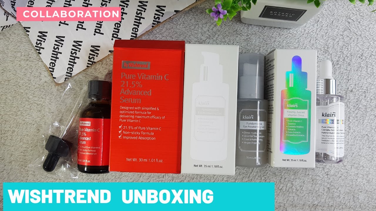 WISHTREND UNBOXING COLLABORATION BOX | 2ND QUARTER 2021