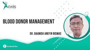 Blood Donor Management | Part 1