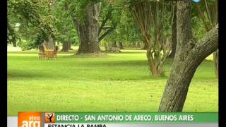 Vivo en Argentina - San Antonio de Areco - Estancia La Bamba - Turismo - 23-01-13