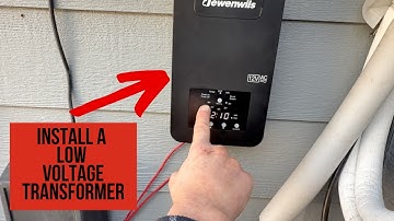 How to Install a Low Voltage Transformer- DIY Landscape Lighting Made EASY