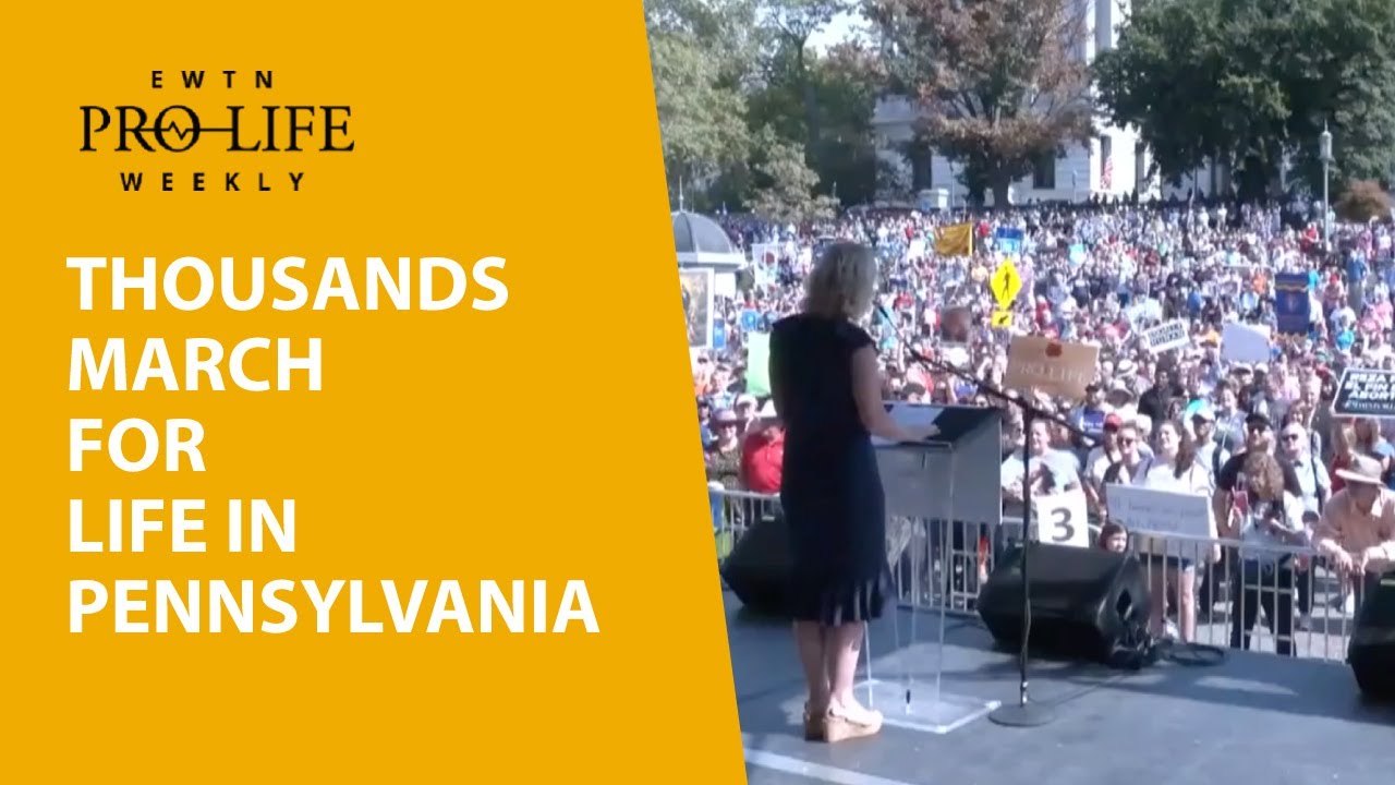 Thousands Gather for Pennsylvania March for Life - YouTube