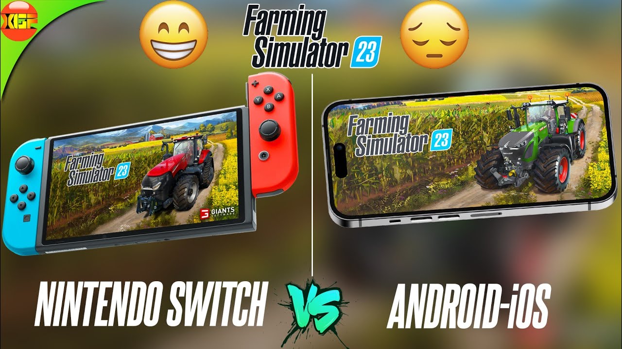 Farming Simulator 23 !!! Nintendo Switch et Mobile 