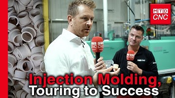 We’re blown away by this fully automated injection molding facility!