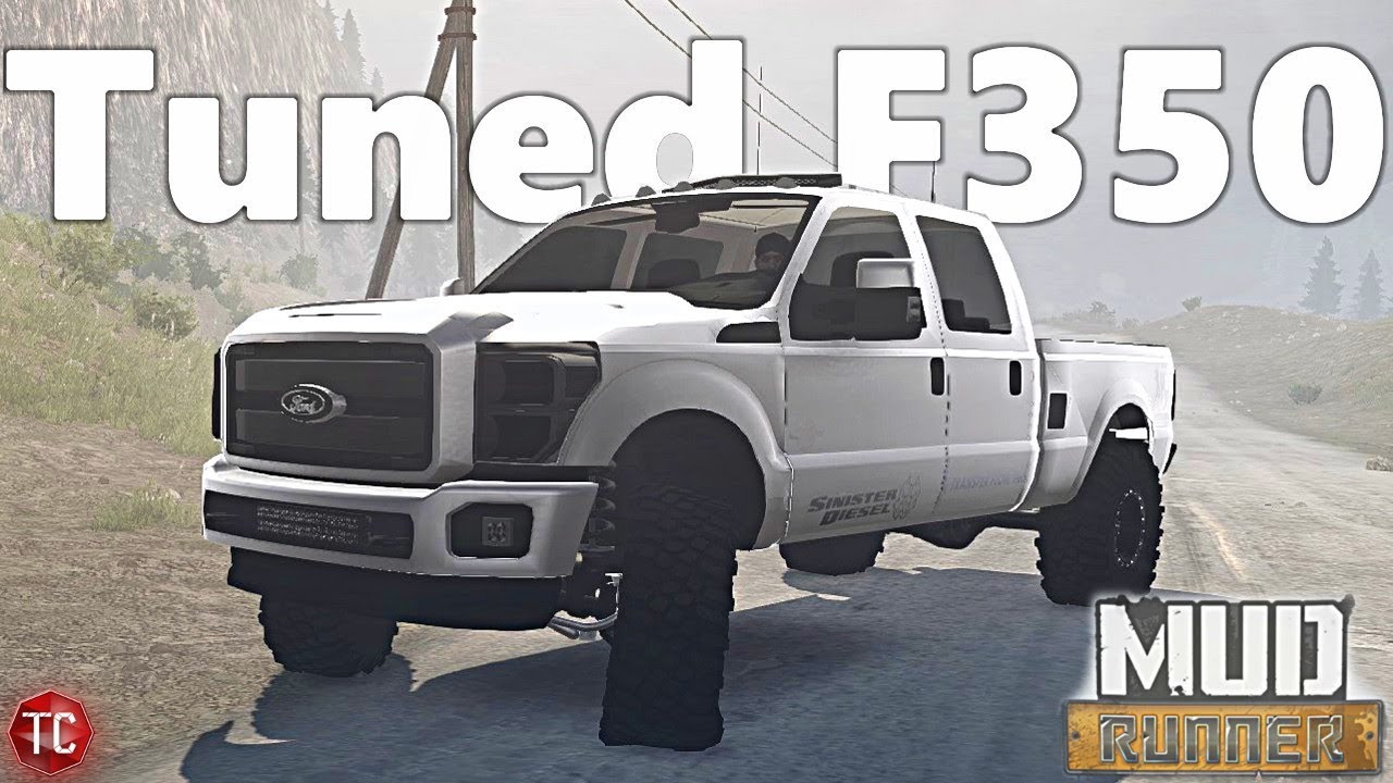 spintires mudrunner f350 dually 6.7 powerstroke