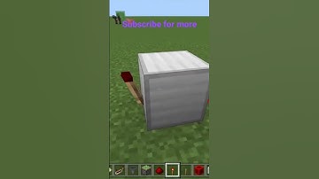 Minecraft redstone not gate explained in 15 seconds