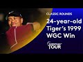 24-year-old Tiger Woods' first ever European WGC | Classic Round Highlights