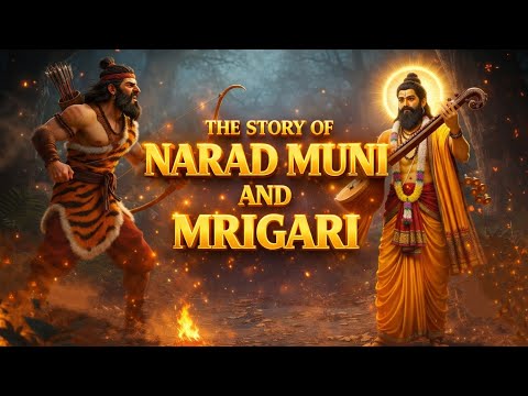 नारद मुनि और मृगारी की अनसुनी कथा | Hari Charan Studio | #aivideo #ai #story #ktha 