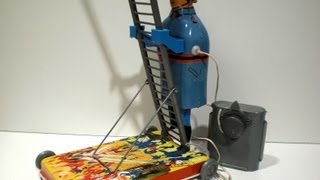 Automate pompier sur échelle - Automaton Firefighter