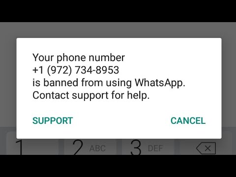 Ban whatsapp