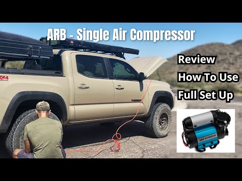 ARB Single Air Compressor Review How To Use and Set Up R2M