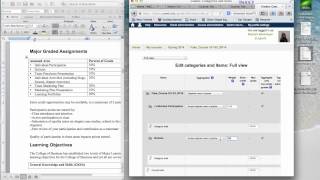 How to Set Up a Gradebook for a new course in iLearn 2.5 - weighted