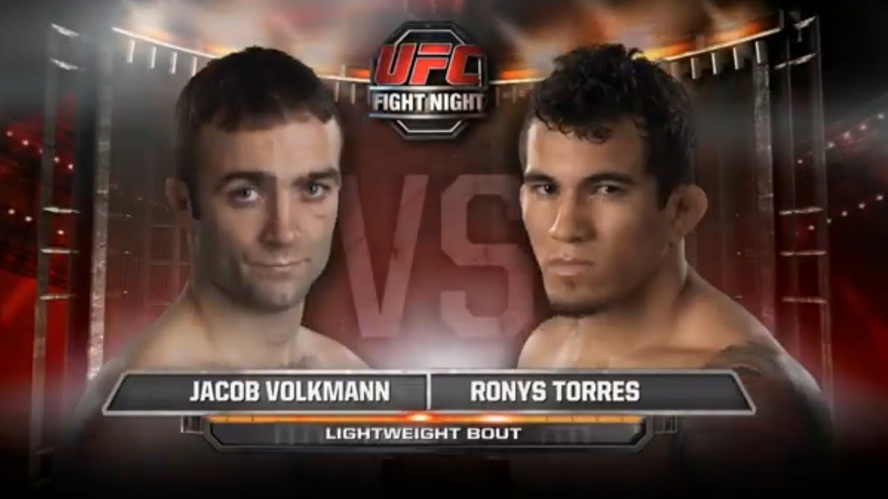 Jacob Volkmann vs. Ronys Torres