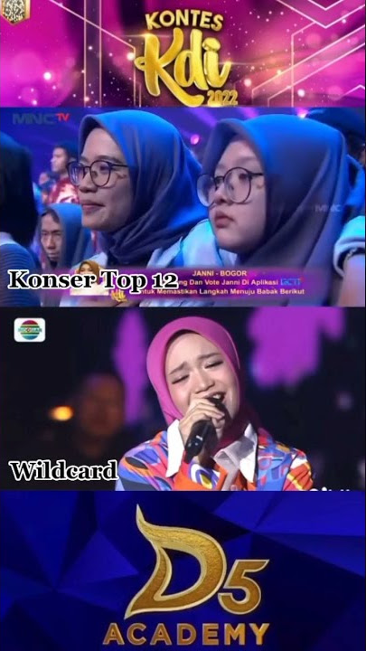 NILAI SENDIRI KDI TOP 12 VS DA WILDCARD #hujan #jennikdi #kezyada5 #da5 #indosiar #shorts