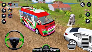 Van Minibus modificato - Guida fuoristrada 3D: Simulatore di guida furgoni 2025: Gameplay Android screenshot 4