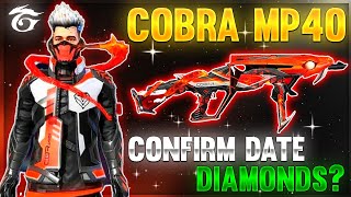 New Cobra Venenosa MP40 Faded Wheel | Next Cobra Top Up Event Free Fire | Confirm date